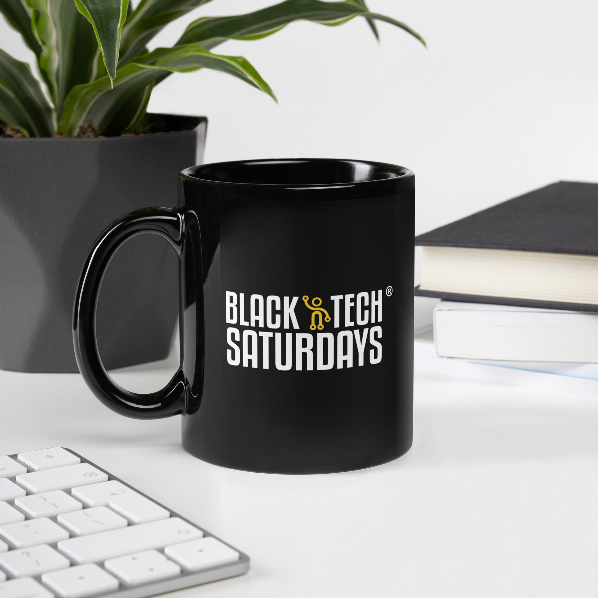 BTS Classic Black Coffee Mug