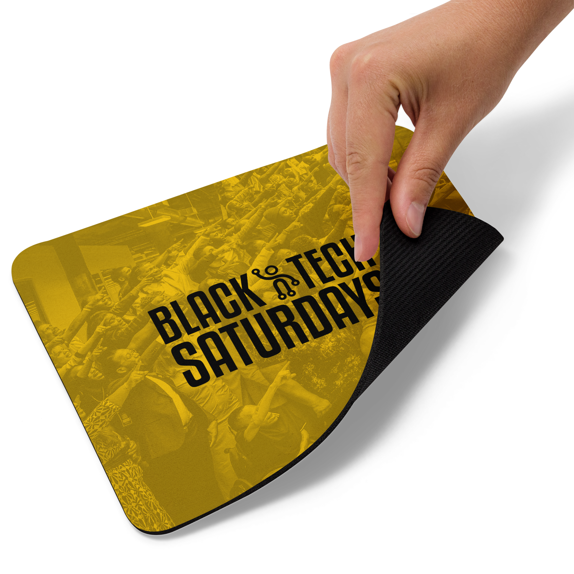 BTS Classic Yellow Mouse Pad