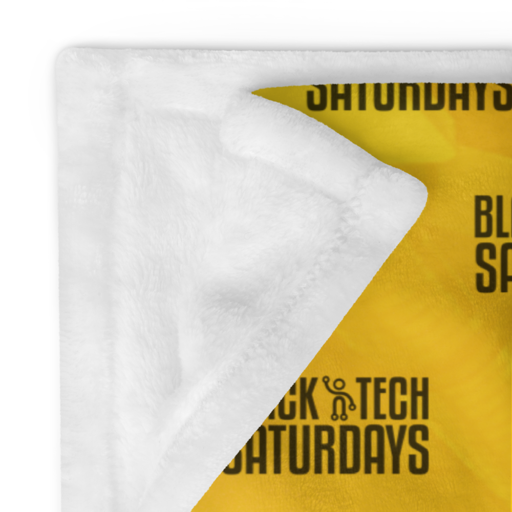 Classic Yellow BTS Throw Blanket
